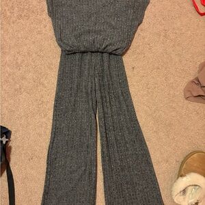 Gray Women's Jumpsuit